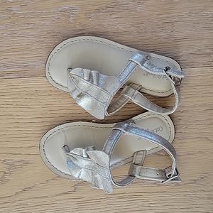 Cat and Jack gold sandal